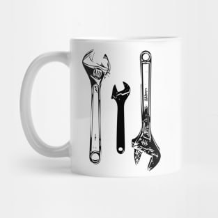 Hand tools - Crescent wrenches Mug